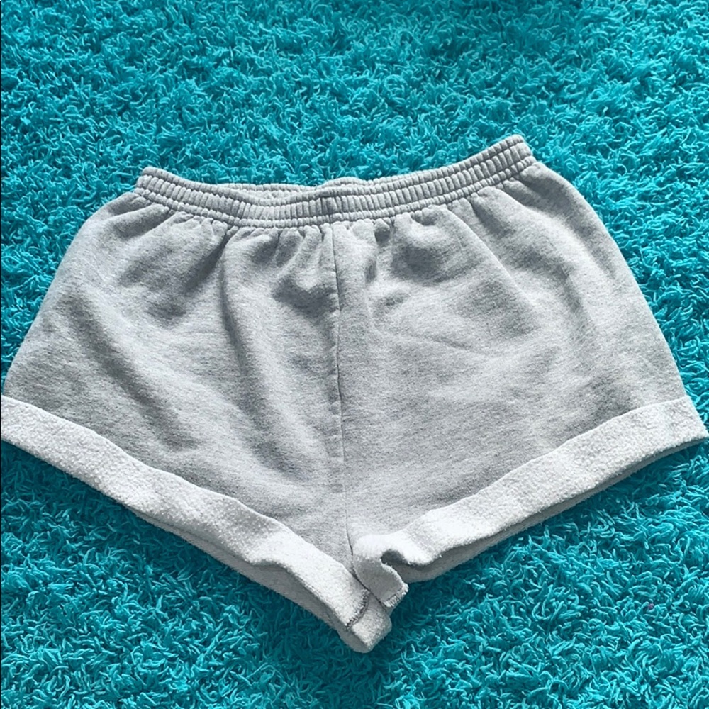 3/$20🌹Hanes grey high waist lounge shorts